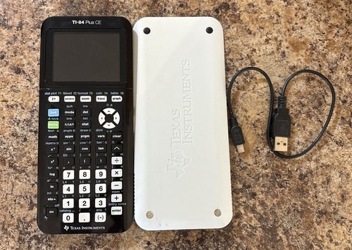 Texas Instruments TI-84 Plus CE Color Graphing Calculator - Black FREE SHIPPING! - Picture 2 of 3
