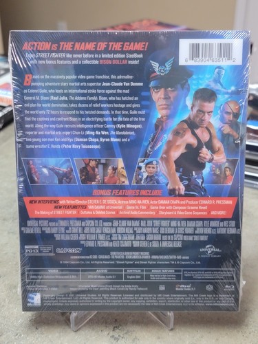Street Fighter Bluray Steelbook 1994 - Picture 2 of 3