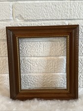 5.5x6.25 ANTIQUE BEADED BEVELED WOOD GOLD TRIM PICTURE FRAME