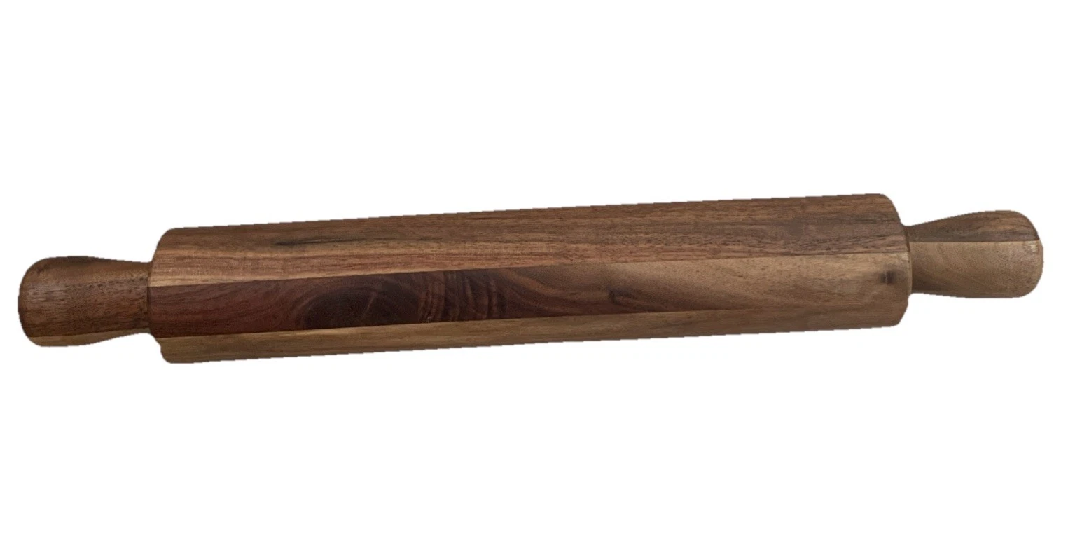 Hand Turned Large Rolling Pin Made Of Various Woods 19.5”
Opens in a new window or tab