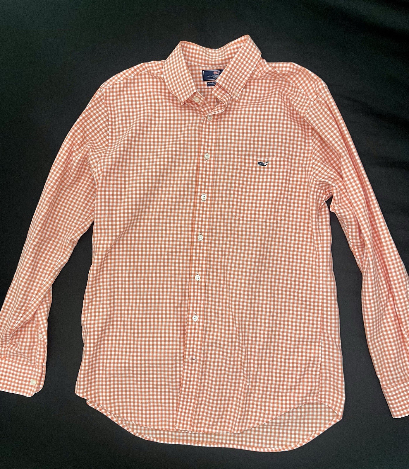 Vineyard Vines Slim Fit Tucker Men's Short Sleeve Button-Up Shirt Medium