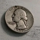 1936-S Washington Quarter 90% Silver #2