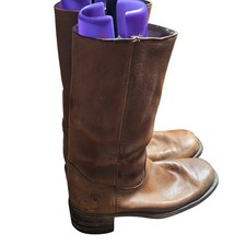 Vintage Frye Campus Tall Boots Mens 9.5D Leather USA Made Rugged Festival 29357