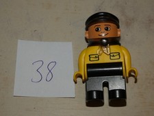 Lego Duplo Figur Mann Lokführer von der Intelli Lok Nr.38