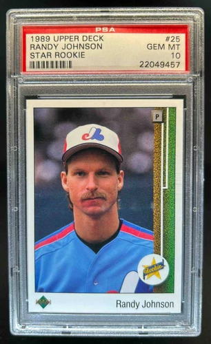1989 Upper Deck Randy Johnson Rookie RC #25 PSA 10
