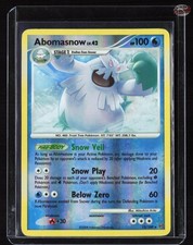 Abomasnow Diamond & Pearl Stormfront 12/100 Reverse Holo - MP