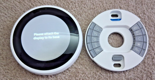 Google Nest 3rd Gen Learning Thermostat A0013, White, Tested, Great