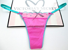 VICTORIAS SECRET PINK High Leg Thong Panty S ...