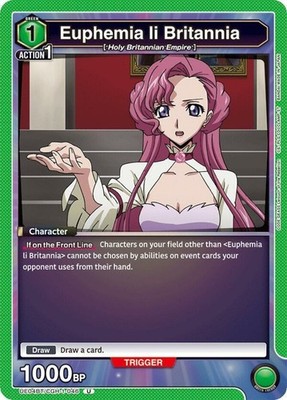 Near Mint UA Regular Euphemia li Britannia - UE04BT/CGH-1-046 - Uncommon CODE GE