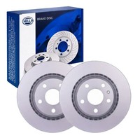 2X Hella Bremsscheiben 310Mm Hinten Passend FüR Audi TT 54606PRO