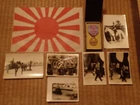 Japanese Japan Showa photos war military WW2 WWII paper flag