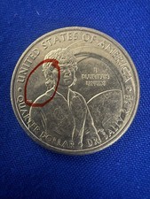 2022-P Sally Ride Quarter Major Mint Error “Ghost Comet Tail”