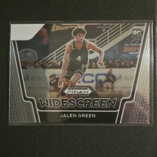2021-22 Panini Prizm Draft Picks Jalen Green #7 Widescreen Rookie Ignite