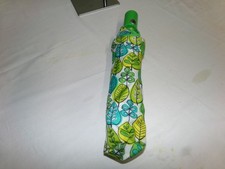 Vera Bradley Auto Umbrella Limes Up EUC