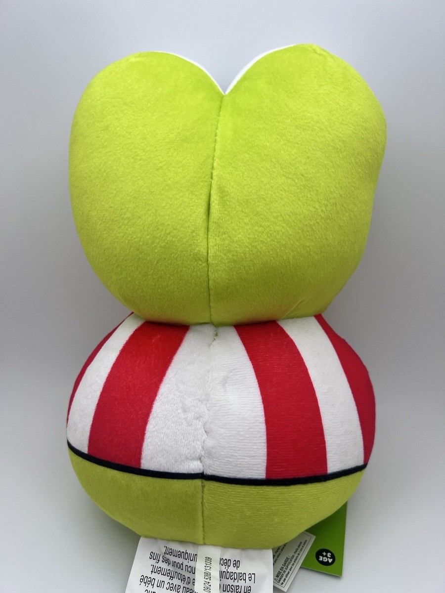 Keroppi Sanrio Hello Kitty Friends Big Ribbit Green Frog Stuffed
