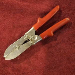 Malco Tools C5 Sheet Metal 5 Blade Pipe Crimper HVAC Tool 10" Long  #2