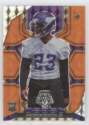 2022 Panini Mosaic Rookies Reactive Orange Prizm Andrew Booth Jr Rookie RC 7l6