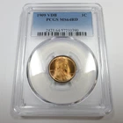1909 P VDB PCGS MS64 RD Red - Lincoln Wheat Penny Cent 1c US Coin #56849A