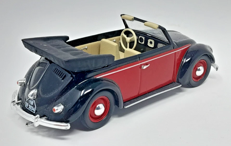 Matchbox Dinky Collectables 1949 Volkswagen Cabriolet VW BEETLE VEM01-M - Imagem 2 de 4