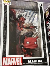 Funko Pop! Comic Book Cover with Case: Marvel - Elektra #14