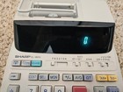 Sharp EL-1801V Portable 12-Digit 2-Color Serial Printing Calculator (No Box) — photo 6