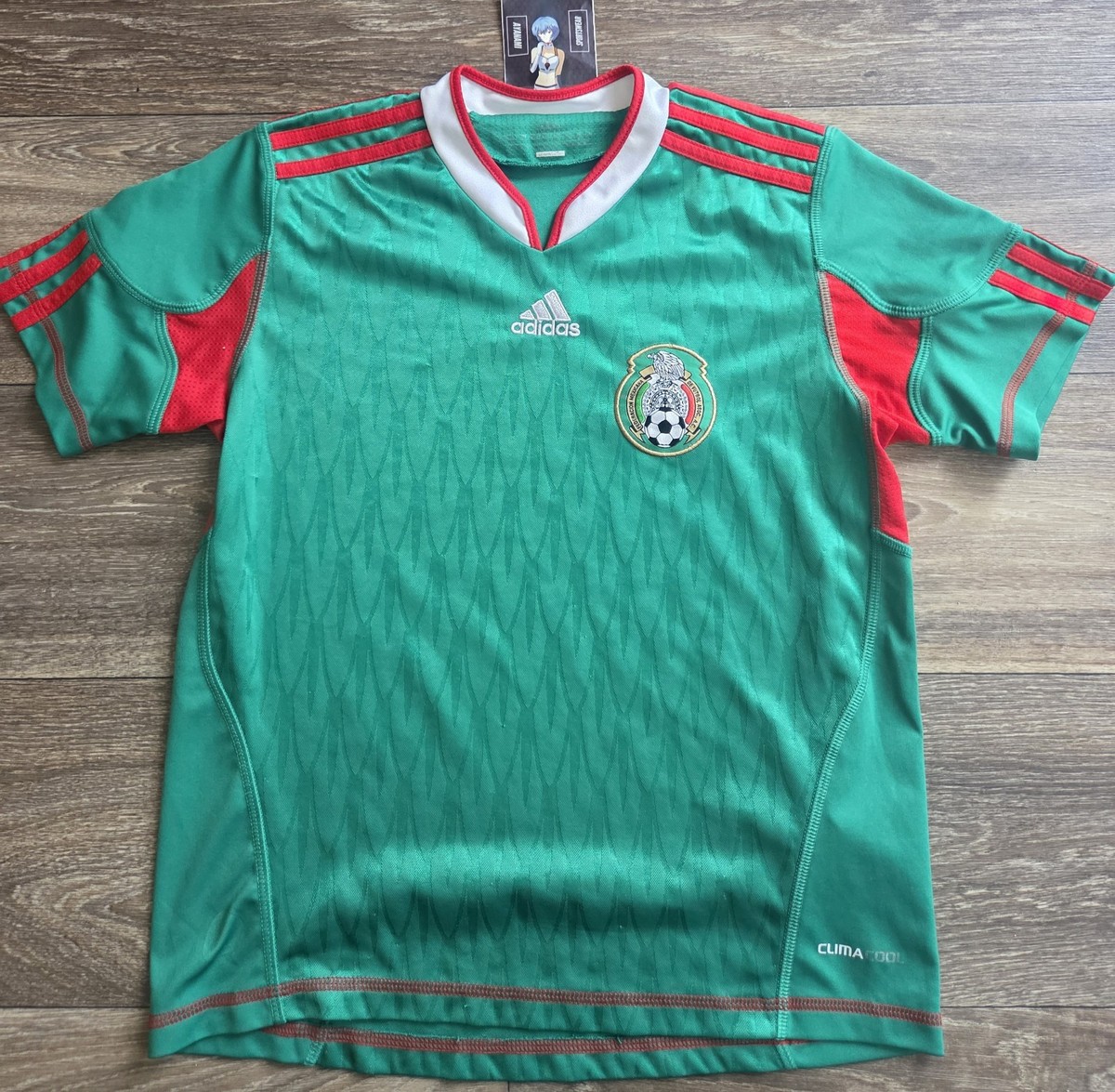 Adidas Mexico 2010 World Cup Home Futbol Soccer Jersey Youth Kids