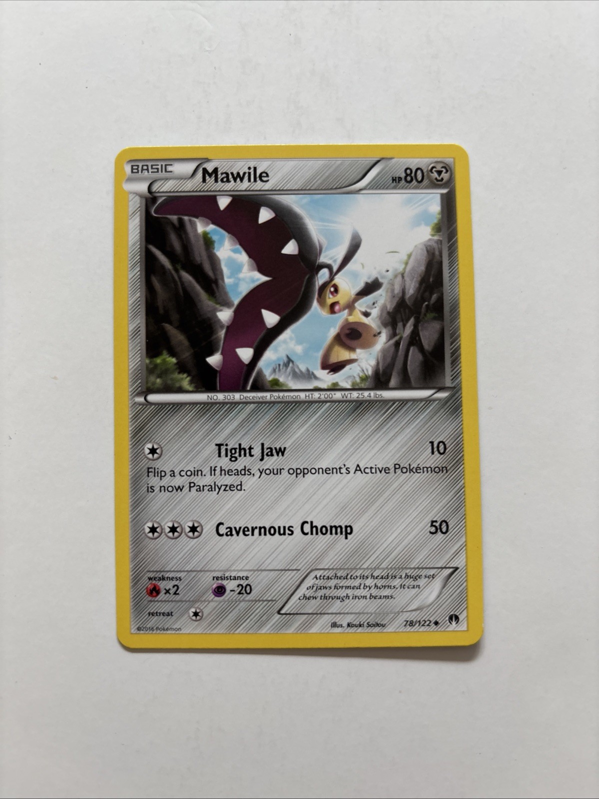 Mawile 78/122 XY Breakpoint Pokemon NM B