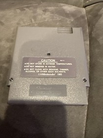 Jaws 1987 NES Nintendo Game Cart Authentic Tested & Working