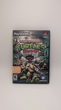 Teenage Mutant Ninja Turtles Smash Up PS2 Sony PlayStation 2 With Manual Tested