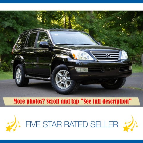 2005 Lexus GX 470 470 1 Owner 124k Serviced 3rd Row Navi CARFAX WE SHIP