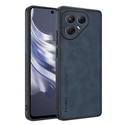 For Tecno Pova 7 7Pro 7Ultra Nubuck Leather Fabric Rubber Coated Hard case cover