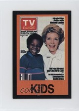 1984 TV Guide's TV Game Board Game Gary Coleman Nancy Reagan 0w6