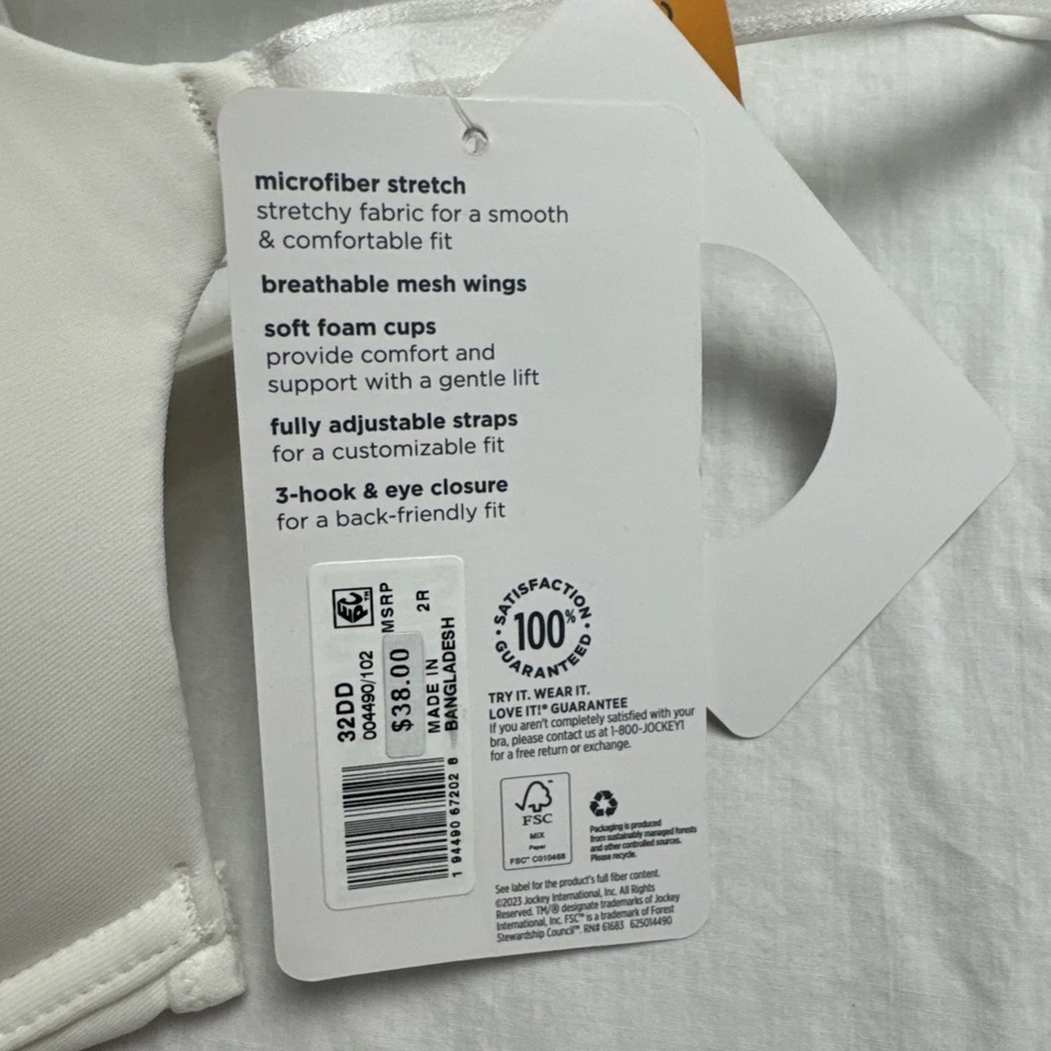 Camiseta Jockey Microfibra Forrada con Aros Sujetador Malla Alas, Copa Espuma Foto 4 de 4