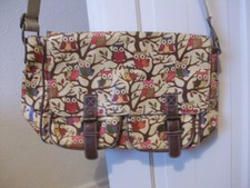 OWL SACHEL in ORANGE/BROWN  with BUCKLES