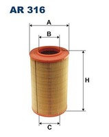Filtron Luftfilter U.A. FüR CitroËN, Fiat, Peugeot
