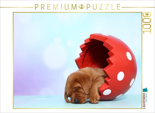 Calvendo Puzzle Labrador Retriever Puppy | 1000 Pieces, Finished Size 25.2 × 18.-image