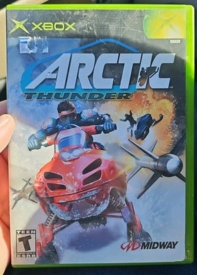 Arctic Thunder (Microsoft Xbox, 2001) Missing Manual Bin VG