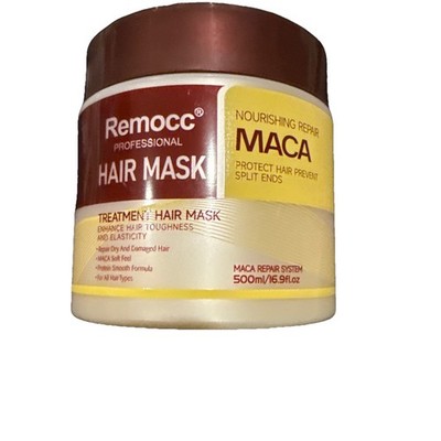 Remocc Professional Hair Mask - Maca Hair Repair System 16.9