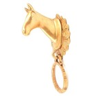 Horse Shape Brass Door Knocker Home Entrance Decor