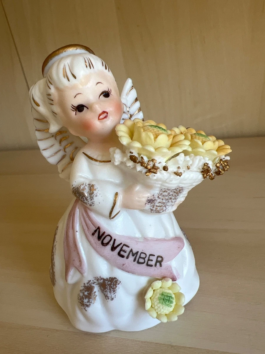 ⭐️イタリア　アンティーク　エンジェルフィギュリンまとめ November Angel In Collectible Angel Figurines for sale | eBay