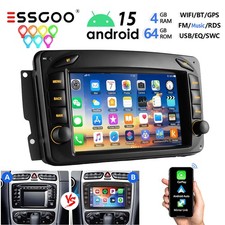 Für Mercedes CLK-klasse W209 2002-2006 Autoradio 4+64G Carplay Android15 GPS RDS Für Mercedes CLK-klasse W209 2002-2006 Autoradio 4+64G Carplay Android15 GPS RDS