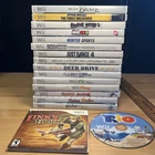 Wii Game Lot Mixed 17 Games No Reserve