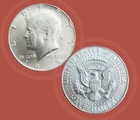 1965 Kennedy Half Dollar 40% Silver Nice Luster High Grade US Coin
