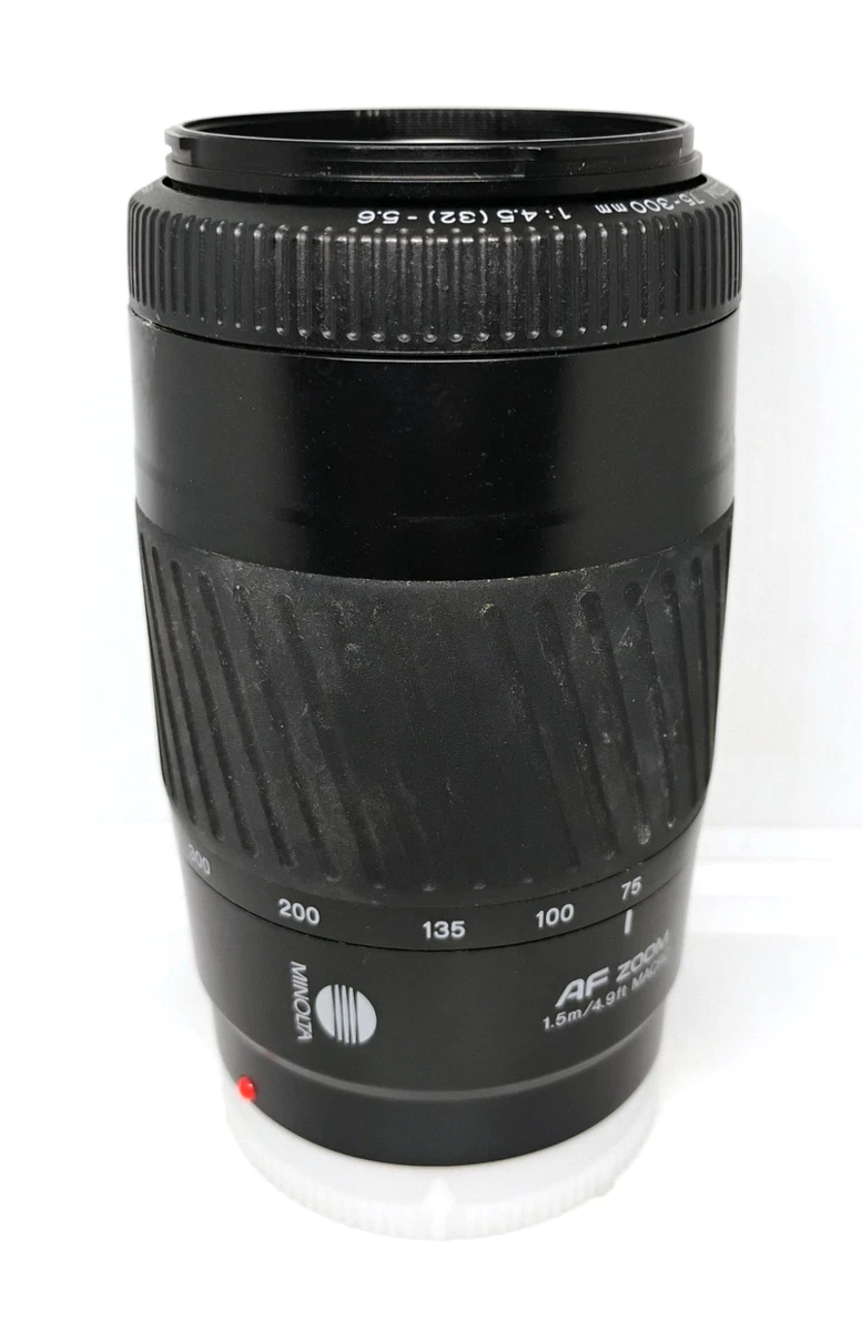 Minolta 75-300mm Focal Camera Lenses for sale - eBay