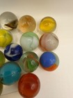 Vintage Mixed Glass Marbles Estate Collection Lot of 25 As Found Swirls Auction — photo 2
