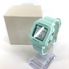 Casio Baby-G Digital Resin Mint Green Alarm Backlight BGD-10-3 100M Ladies JAPAN