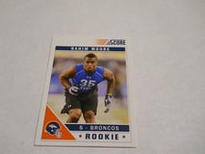 RAHIM MOORE ROOKIE GLOSSY PARALLEL DENVER BRONCOS 2011 SCORE