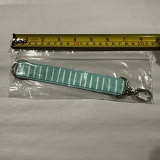 NEW Thirty-One Hang-It-Up Key Fob Turquoise Teal