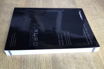 1 x Original Pioneer Kuro KRP-500a Instruction Manual Book | eBay