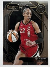 2025 Panini WNBA Select A'ja Wilson Courtside #238 Las Vegas Aces